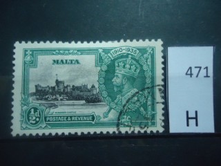 Фото марки Брит. Мальта 1935г