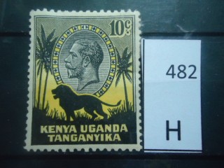 Фото марки Вост. Африка. Кения Уганда Танганьика 1935г *