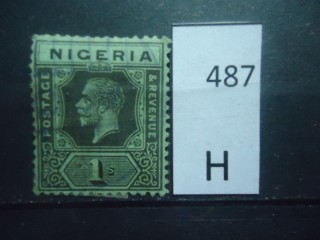 Фото марки Брит. Нигерия 1929г