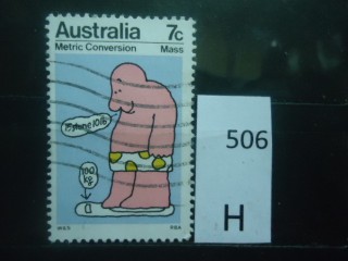 Фото марки Австралия 1973г