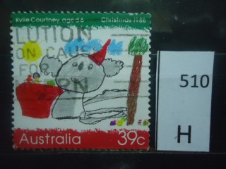 Фото марки Австралия 1988г