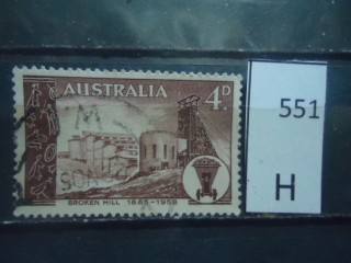 Фото марки Австралия 1958г