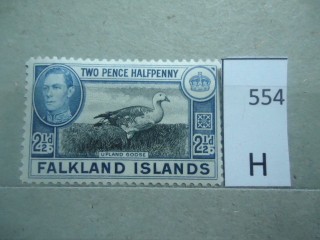 Фото марки Брит. Фалклендские острова 1938г *