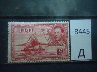 Фото марки Брит. Фиджи острова 1949г *