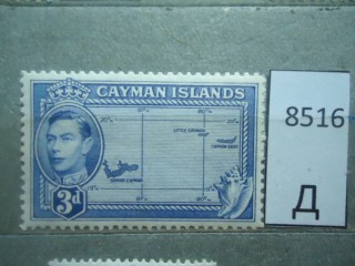 Фото марки Брит. Каймановы острова 1947г *
