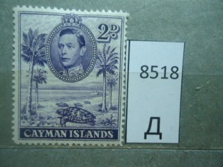 Фото марки Брит. Каймановы острова 1938г *