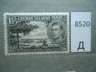 Фото марки Брит. Каймановы острова 1938г *