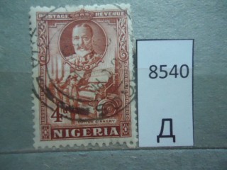 Фото марки Брит. Нигерия 1936г *