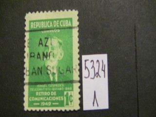 Фото марки Куба 1949г