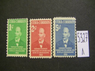 Фото марки Куба 1951г *