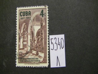 Фото марки Куба 1957г