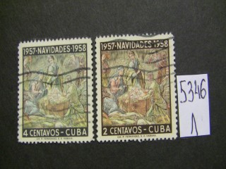 Фото марки Куба 1957г серия