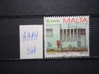 Фото марки Мальта 1990г