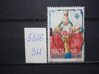 Фото марки Мальта 1989г