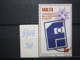 Фото марки Мальта 1996г