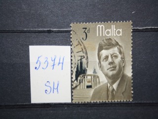 Фото марки Мальта 1966г