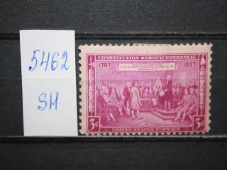 Фото марки США 1937г *