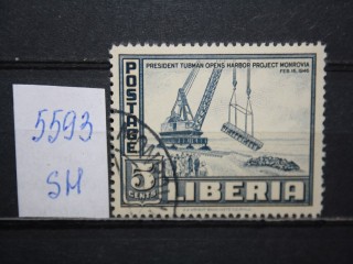 Фото марки Либерия 1946г