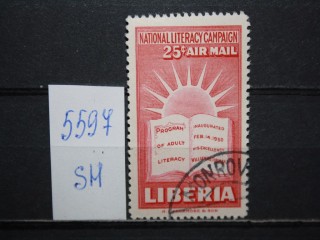 Фото марки Либерия 1950г