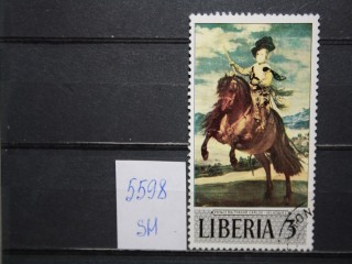Фото марки Либерия 1969г
