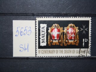 Фото марки Мальта 1968г