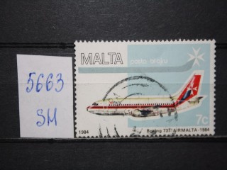 Фото марки Мальта 1984г