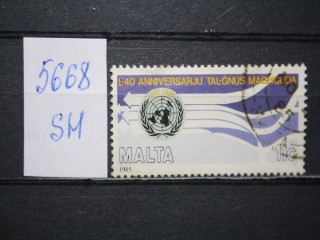 Фото марки Мальта 1985г