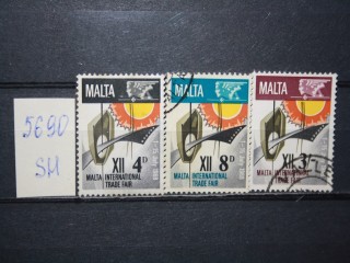 Фото марки Мальта 1968г серия