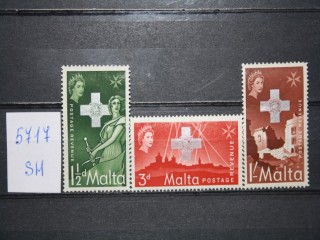 Фото марки Мальта 1957г серия *