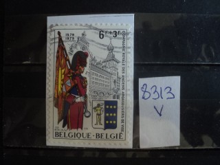 Фото марки Бельгия вырезка из конверта