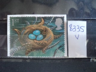 Фото марки Британия вырезка из конверта