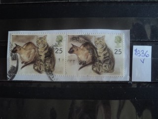 Фото марки Британия вырезка из конверта