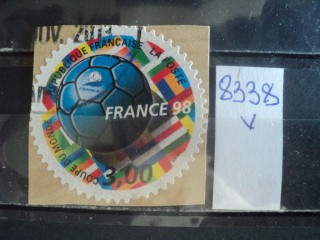 Фото марки Франция вырезка из конверта