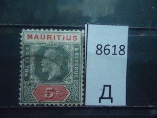 Фото марки Брит. Мавритания 1910г