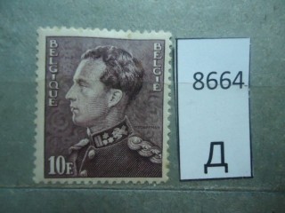 Фото марки Бельгия 1969г *