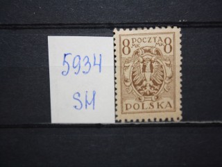 Фото марки Польша 1920г *
