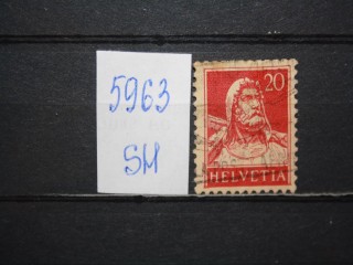 Фото марки Швейцария 1921г