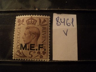 Фото марки Брит. оккупационная почта 1942г *