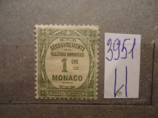 Фото марки Монако 1925г *