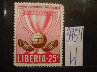 Фото марки Либерия 1966г **