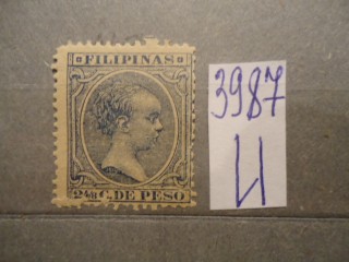Фото марки Филиппины 1890г *