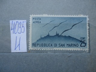 Фото марки Сан Марино 1946г *