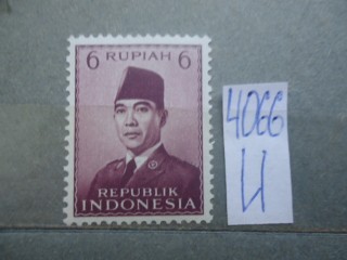 Фото марки Индонезия 1951г **