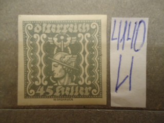 Фото марки Австрия 1921г *