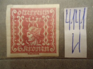 Фото марки Австрия 1922г *