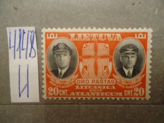 Фото марки Литва 1934г *
