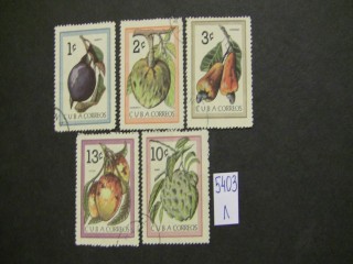 Фото марки Куба 1963г серия