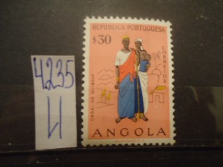 Фото марки Ангола 1957г *