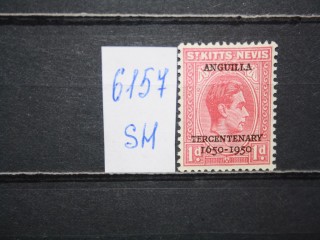 Фото марки Сент-Китс и Невис 1950г **