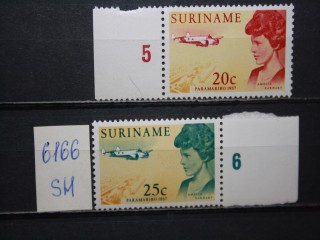 Фото марки Суринам 1967г серия **
